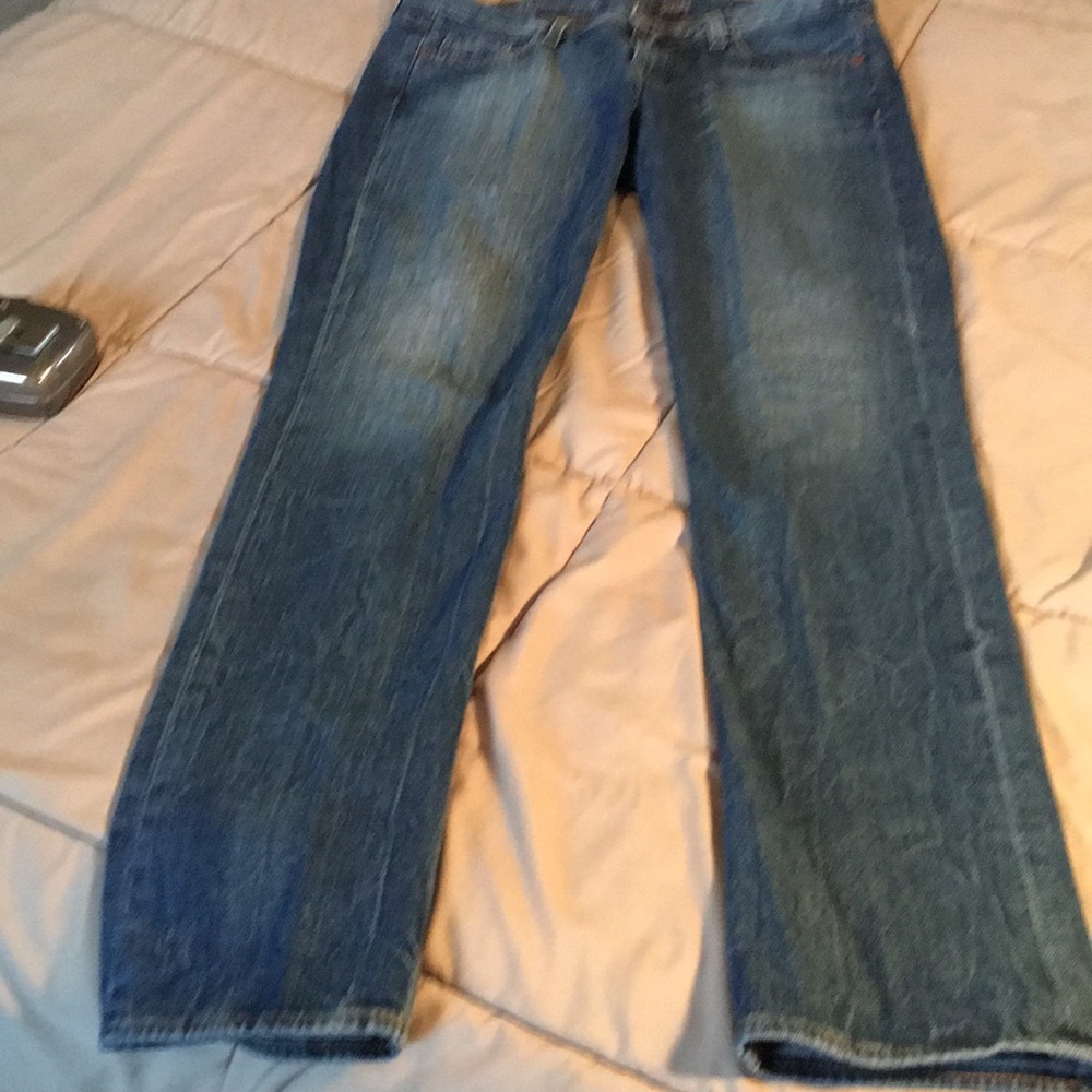 100% cotton barely worn vintage matchstick jeans